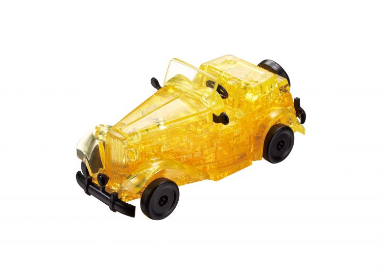 50158(53片3D立體造型拼圖-古董車-金黃色)