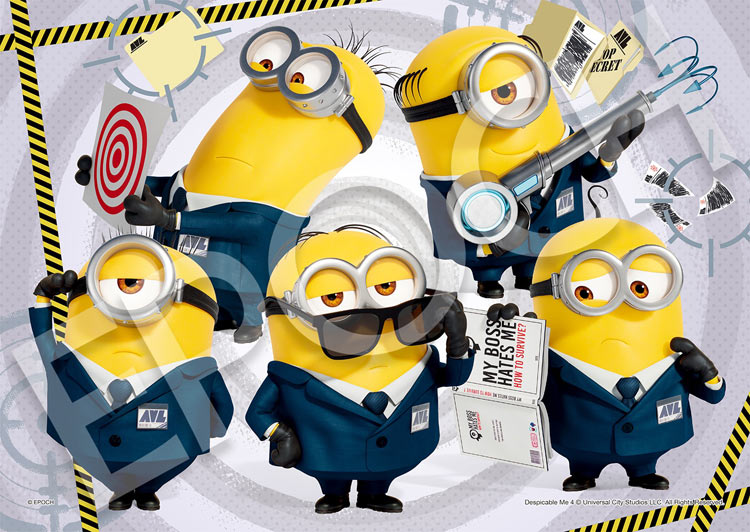 02-222(108片拼圖 特務小小兵 (Minions) )